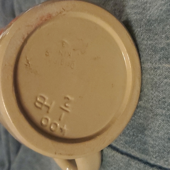 Vintage HB stoneware beer mug - Picture 2 of 4